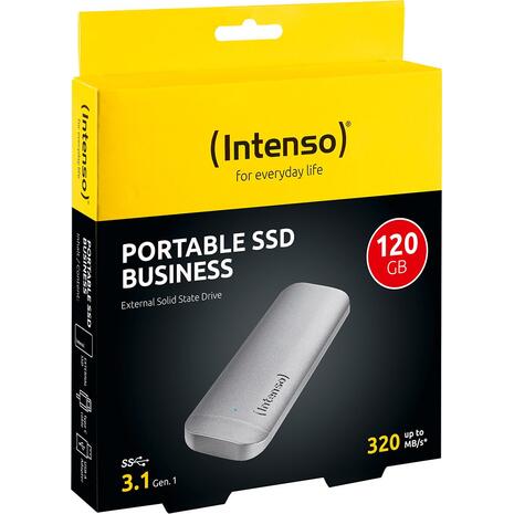 Εξωτερικός Σκληρός Δίσκος INTENSO EXTERNAL SSD Business 120 GB - 3824430